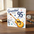 Granddad 95th Birthday Card, with Guitar and Music Notes