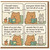 Funny Birthday Card - Bear and Bunny Comic, Hibernation Lazy Joke, Cute Animal Cartoon for Friends, Colleagues or Family