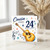 Cousin 24th Birthday Card, Happy 24th Birthday Guitar and Music Design