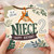 Niece 2nd Birthday Card, To A Special Niece Happy Birthday Card with Cute Monkey Design