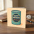 Funny Birthday Card - 'Happy Birthday Old Bean' Retro Tin Can Design, British Humour Card for Him, Dad, Grandad or Friend