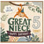 Great Niece 5th Birthday Card