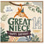 Great Niece 14th Birthday Card, To A Special Great Niece Happy Birthday Card