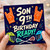 Son 9th Birthday Card, Sports Lacrosse Birthday Card