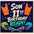Son 11th Birthday Card, Sporty Lacrosse Birthday Card