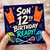 Son 12th Birthday Card, Sports Lacrosse Birthday Card for Son