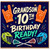 Grandson 10th Birthday Card, Sports Lacrosse Theme, Ready!