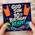 God Son 10th Birthday Card, Lacrosse Sports Birthday Card for Son