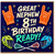 8th Birthday Card for Great Nephew, Sports Lacrosse Birthday Card