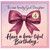 4th Birthday Card for God Daughter, Bow - tiful Birthday Card