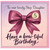 5th Birthday Card for Step Daughter, Bow - tiful Birthday Card