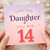 Daughter 14th Birthday Card