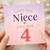 Niece 4th Birthday Card, Lovely Little Niece You Are 4