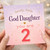 2nd Birthday Card for God Daughter, Lovely Little God Daughter You Are 2