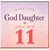 11th Birthday Card for God Daughter, Lovely Little God Daughter You Are 11