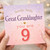 Great Granddaughter 9th Birthday Card