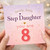 8th Birthday Card for Step Daughter - Lovely Little Step Daughter You Are 8