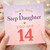 14th Birthday Card for Step Daughter, Lovely Little Step Daughter You Are 14