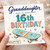 Granddaughter 16th Birthday Card, Have an Excellent 16th Birthday Skateboard Design