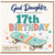 God Daughter 17th Birthday Card, Skateboard Theme Birthday Card