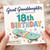 Great Granddaughter 18th Birthday Card, Have an Excellent 18th Birthday Skateboard Design