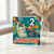 2nd Birthday Card for Grandson, Cute Sloth Tropical Birthday Card
