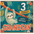 Grandson 3rd Birthday Card, Cute Sloth Jungle Happy Birthday Card