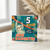 5th Birthday Card for God Daughter, Cute Sloth Tropical Birthday Card