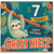 Great Niece 7th Birthday Card