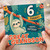 6th Birthday Card for Great Grandson, Happy Birthday 6 Today Sloth Card