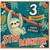 Step Daughter 3rd Birthday Card, Cute Sloth Happy Birthday Card