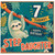 7th Birthday Step Daughter Card