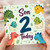 2nd Birthday Card for Son, Cute Dinosaur Son 2 Today Card