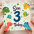 Son 3rd Birthday Card, Cute Dinosaur Card