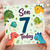 7th Birthday Card for Son, Dinosaur Birthday Card, Son 7 Today