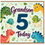Grandson 5th Birthday Card, Cute Dinosaur Birthday Card