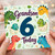 Grandson 6th Birthday Card, Dinosaur Birthday Card for Grandson