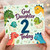 God Daughter 2nd Birthday Card, Cute Dinosaur 2 Today Card