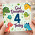 4th Birthday Card Daughter - God Daughter 4 Today Dinosaur Design