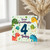 4th Birthday Card for Great Granddaughter, Cute Dinosaur Card