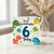 Great Granddaughter 6th Birthday Card, Cute Dinosaur Birthday Card
