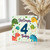 4th Birthday Card for Step Daughter, Cute Dinosaur 4 Today Card