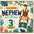 Nephew 3rd Birthday Card, To a Special Nephew Happy Birthday 3 Today Tropical Monkey Design