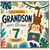 Grandson 7th Birthday Card, To a Special Grandson Happy Birthday Today Jungle Monkey Card