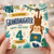 Granddaughter 4th Birthday Card, To a Special Granddaughter Happy Birthday Card