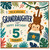 Granddaughter 5th Birthday Card, Special Happy Birthday Card for Granddaughter