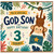 Godson 3rd Birthday Card, To a Special God Son Happy Birthday Today