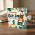 God Son 4th Birthday Card, Cute Monkey Jungle Happy Birthday Card