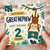 2nd Birthday Card for Great Nephew, Cute Monkey Jungle Happy Birthday Card