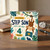 Step Son 4th Birthday Card, To a Special Step Son Happy Birthday, Monkey Jungle Design
